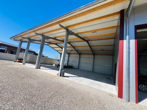 EG-Offene Halle, Sicht 2 - Lagerhaus in Horb am Neckar