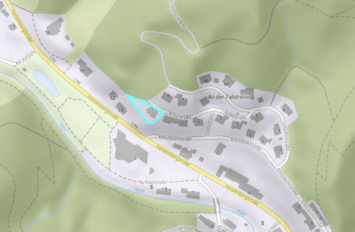 Lageplan Bad Rippoldsau-Schapbach - 
