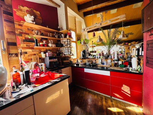 OG - Küche, Blick Sitzecke - 