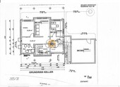 Grundriss Kellergeschoss mit ELW - 