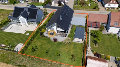 Grundstück mit Haus - Einfamilienhaus mit 226,79 m&sup2; in Mitterscheyern zum Kaufen