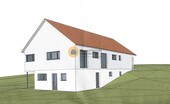 Plan Ansicht Nord - 6 Zimmer Einfamilienhaus zum Kaufen in Mitterscheyern