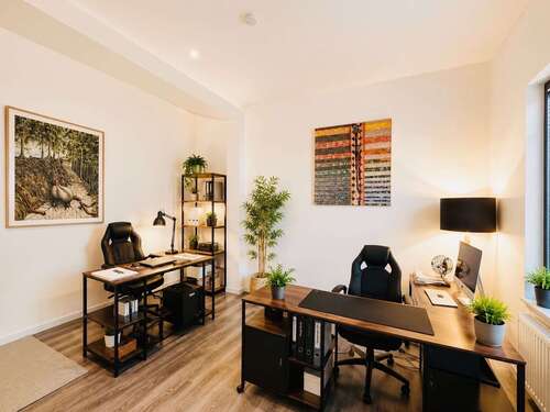 Büro- Visualisiertes Einrichtungsbeispiel - 