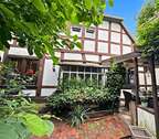 Außenansicht Garten - Einzigartiges Fachwerkhaus mit Einliegerwohnung 193 qm & Ausbaureserve- zentrale Lage in Diepholz