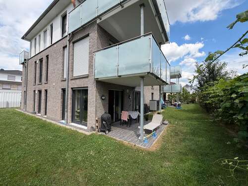 Außenansicht Terrasse - Kapitalanlage mit Zukunft! Vermietete ETW nach KFW55
