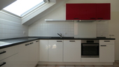 Küche_1 - helle Dachgeschosswohnung im Altbau am Wald