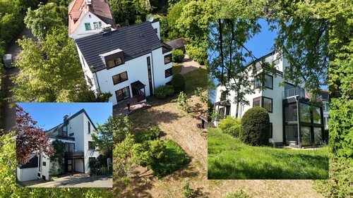Hausansichten - Wohnen und Arbeiten im Grünen - EFH mit Einliegerwohnung (provisionsfrei)