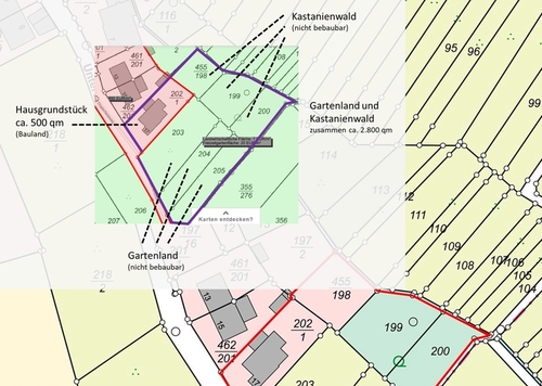 Katasterplan - 