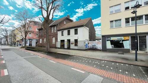 Außenansicht - Wohn- und Geschäftshaus mit Baugenehmigung & Entwicklungspotenzial in 1A-Lage