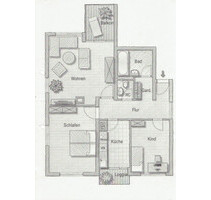 WG geeignete 3 Zimmer Wohnung - 1.250,00 EUR Kaltmiete, ca.  83,00 m² Wohnfläche in Stuttgart (PLZ: 70599)