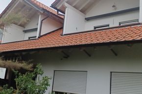 Blick auf die 2 Loggien - 