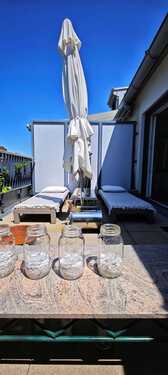 Terrasse Blick Norden - 