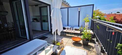 Terrasse Sicht Süden - 