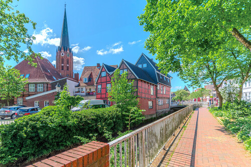 attraktives historisches Stadtzentrum Buxtehude - 
