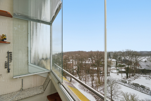 Ostseeduft und Meeresrauschen dank zu öffnender Fenster - 