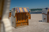 Strandkorb in der Nähe - 