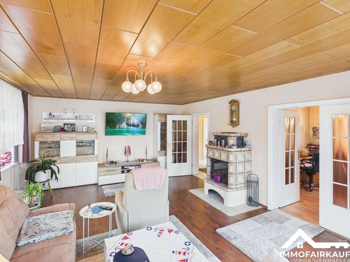 Wohnzimmer - Einfamilienhaus mit 124,08 m&sup2; in Magdeburg zum Kaufen