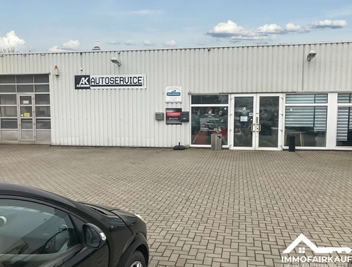 Frontansicht - Gewerbefläche in Irxleben nahe Magdeburg – mit großer Freifläche & Top-Anbindung