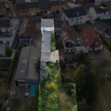 Luftbild - 4 Zimmer Doppelhaushälfte zum Kaufen in Langerwehe