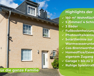 Familienhaus mit 160 m², PV-Anlage, Solar & Homeoffice – ruhige Spielstraße in Kerpen-Sindorf