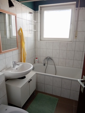 Foto Bad Wg 9 - teilmöbilierte 1 Zimmerwohnug im Westend Dietzenbach