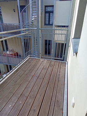 Balkon - 2.5 Zimmerwohnung mit 70,00 m&sup2; in Magdeburg zur Miete