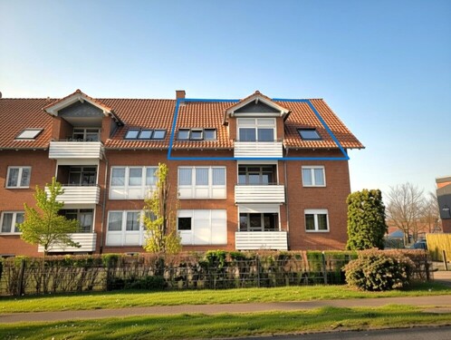 Frontansicht - 4 Zimmer Maisonettenwohnung zum Kaufen in Lengede