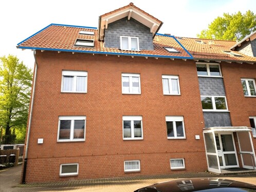 Rückansicht - 4 Zimmer Maisonettenwohnung in Lengede