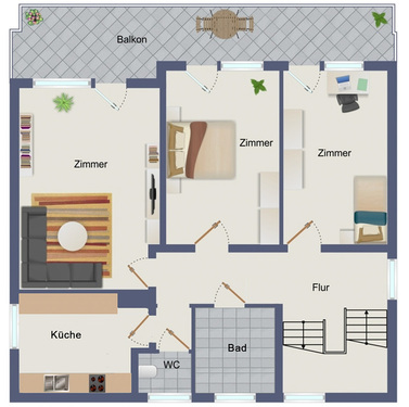 Obergeschoss - andere zur Miete in Neuhausen auf den Fildern
