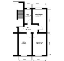 Sonnige 2-Raum-Wohnung in Magdeburg, Luebecker Str.