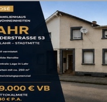 Mehrfamilienhaus in Lahr – 4 Wohneinheiten | 30.240 € Jahresnetto - Lahr (Schwarzwald)