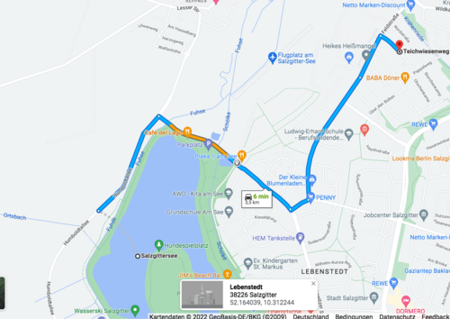 Teichwiesenweg Plan - 