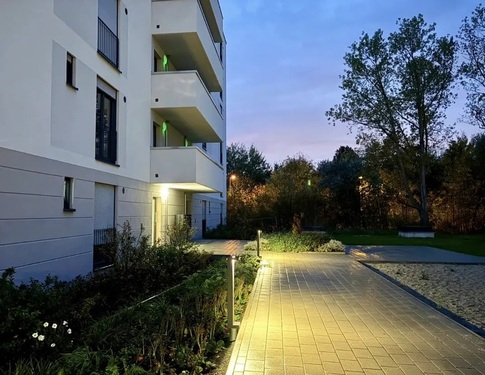 Hausansicht - 4-Zimmer-Wohnung Erstbezug mit TG-Stellplatz nahe Warnemünde