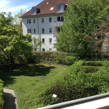 Balkonblick rechts - 