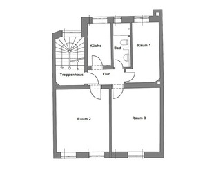 modernisierte 3-Zimmer-DGWohnung mit Balkon und EBK - Freiburg im Breisgau
