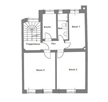 modernisierte 3-Zimmer-DGWohnung mit Balkon und EBK - Freiburg im Breisgau
