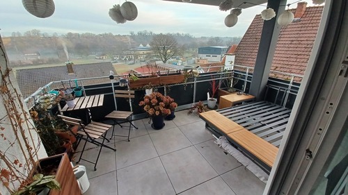 Blick ins Bad - Helle 3-Zimmer Wohnung mit Balkon im 1. OG in Bad Rappenau