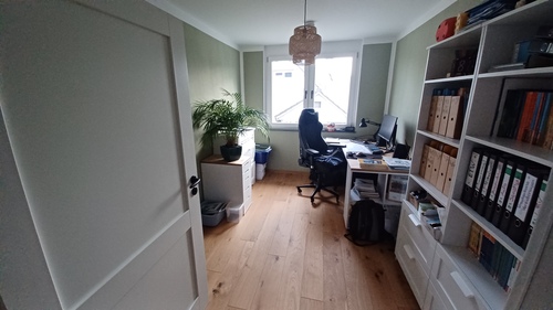 Blick ins Büro - 3- Zimmerwohnung in Bad Rappenau