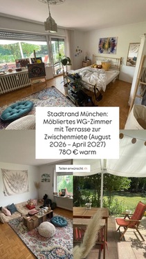 F20DF2A9-1386-4300-9A04-2B9D20CD0296 - Helles, möbliertes WG-Zimmer mit eigener Terrasse 
