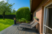 Terrasse Blick Garten - 