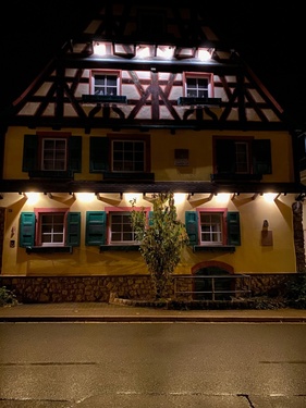 Aussenansicht Nacht - andere zur Miete in Bruchsal-Heidelsheim