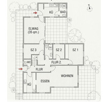 Freistehender Bungalow auf 785 m² Grundstück mit Einliegerwohnung in Kohlscheid-Bank - Herzogenrath-Kohlscheid-Bank