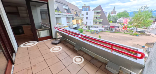 Balkon Süd Bild 2 - 3- Zimmerwohnung zur Miete in Rheinböllen