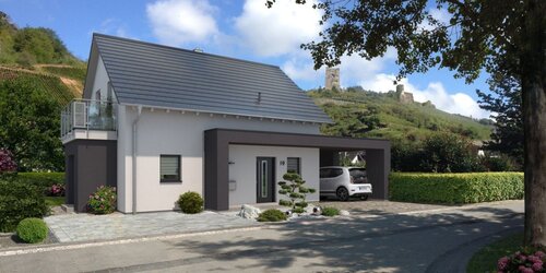 Vorderansicht - Ihr Traumhaus in Michelau im Steigerwald - Komfort und Flexibilität vereint
