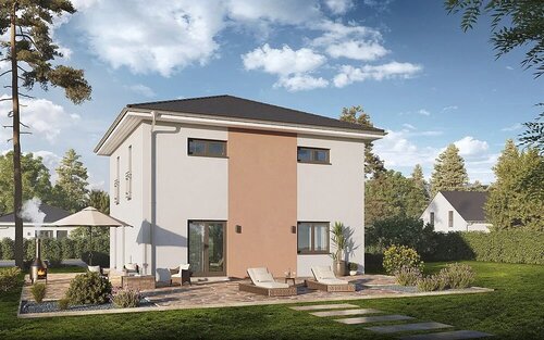 Gestaltungsvariante mit Walmdach - 5 Zimmer Einfamilienhaus in Dingolshausen