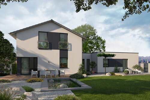 Außenansicht - Das Generation 8: Modernes Mehrgenerationenhaus mit zwei separaten Einheiten