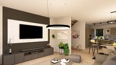 Helles, modernes Wohnkonzept - Einfamilienhaus mit 193,71 m&sup2; in Johannesberg zum Kaufen