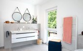 Modernes Badezimmer - Einfamilienhaus mit 204,85 m&sup2; in Mörfelden-Walldorf zum Kaufen