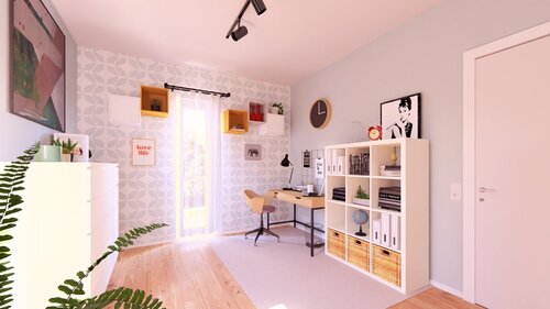 Arbeitsraum mit Flair - 