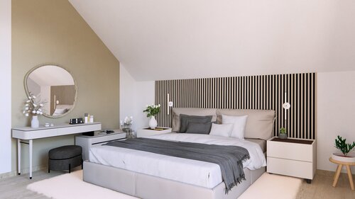 Modernes Schlafzimmer - 